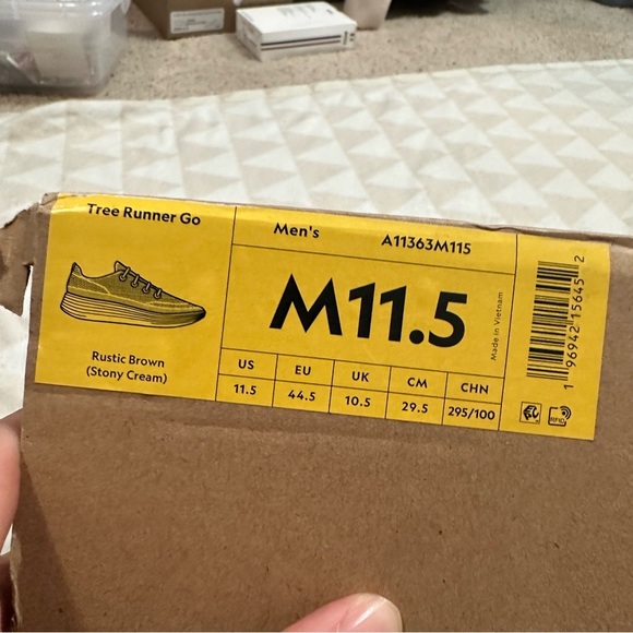 All birds Men's Tree Runner Go rustic brown - Picture 3 of 3